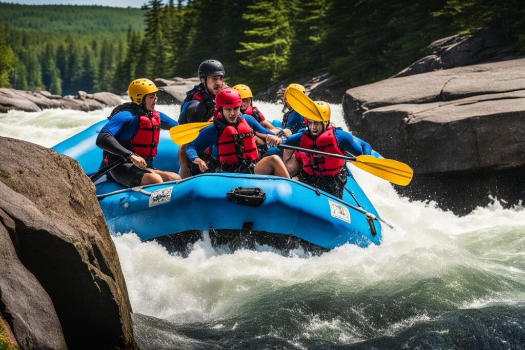 canada falls rafting