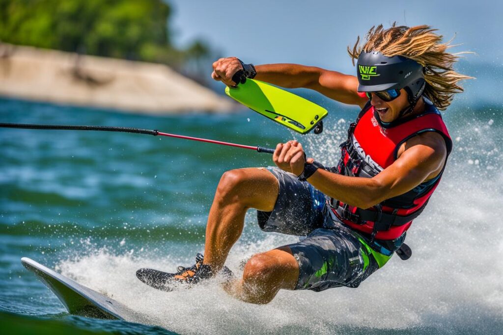 Wakeboarding at AREA47 adventure park