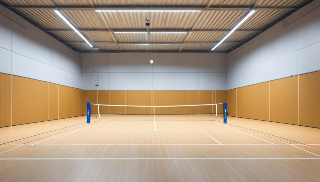 badminton court parts