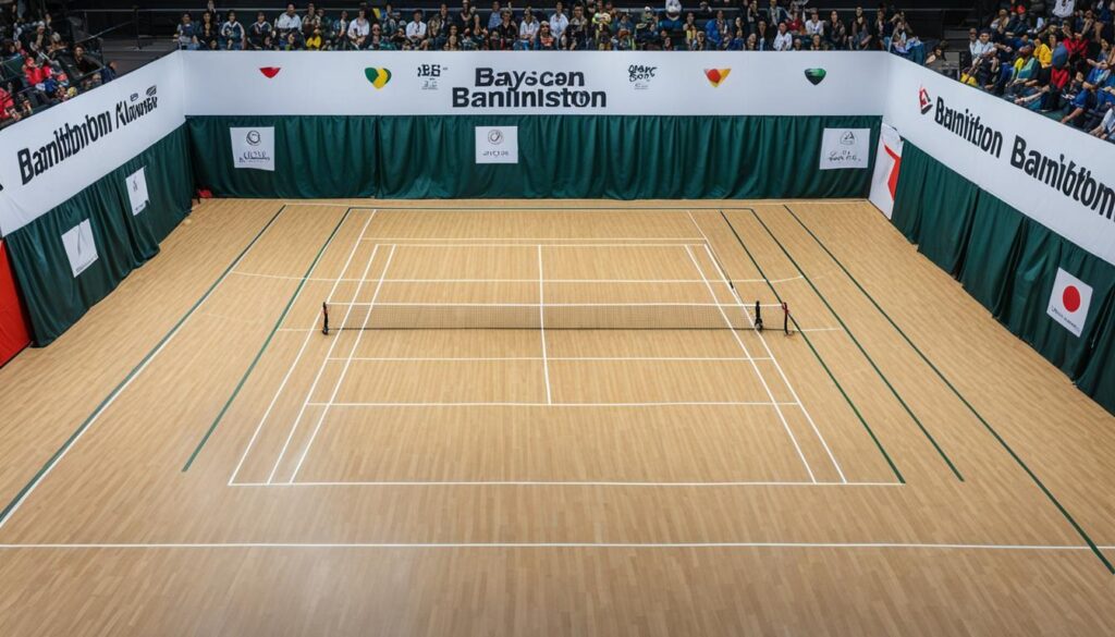 indoor badminton court near me