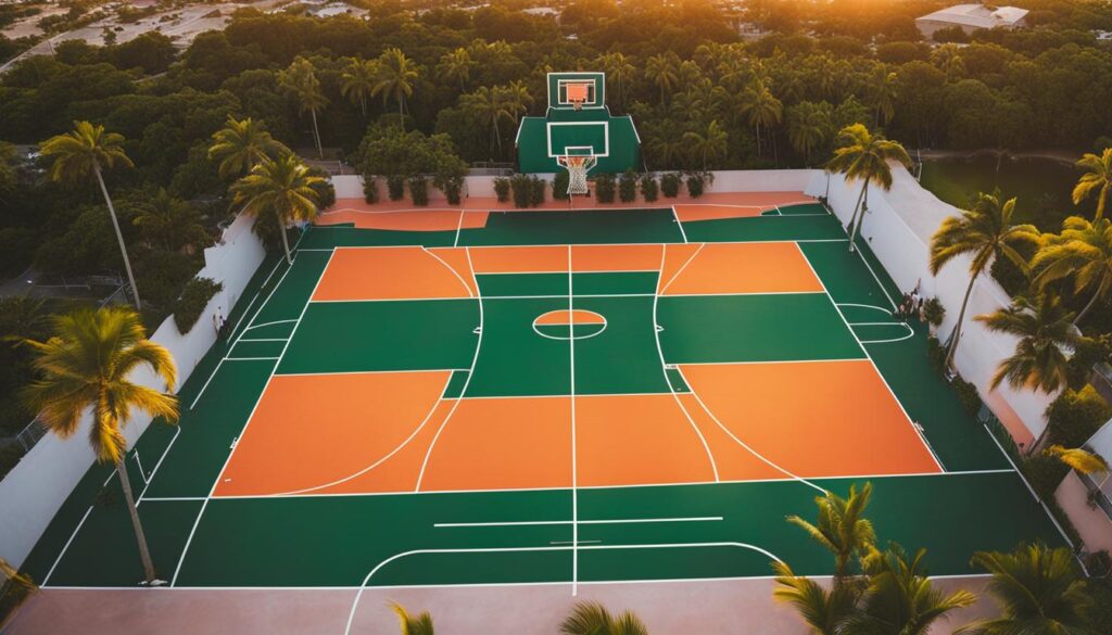 south florida basketball courts