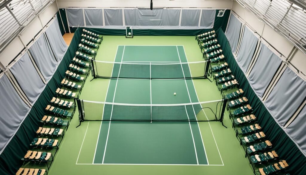 indoor tennis court dimensions