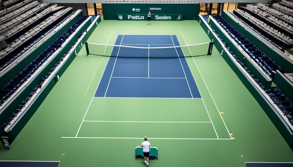 indoor tennis courts