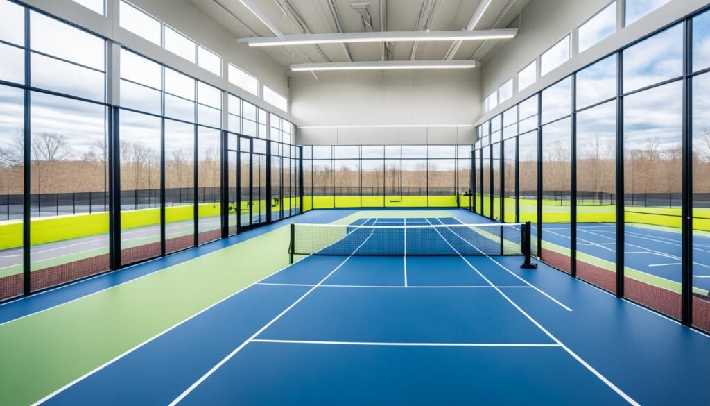 indoor tennis courts