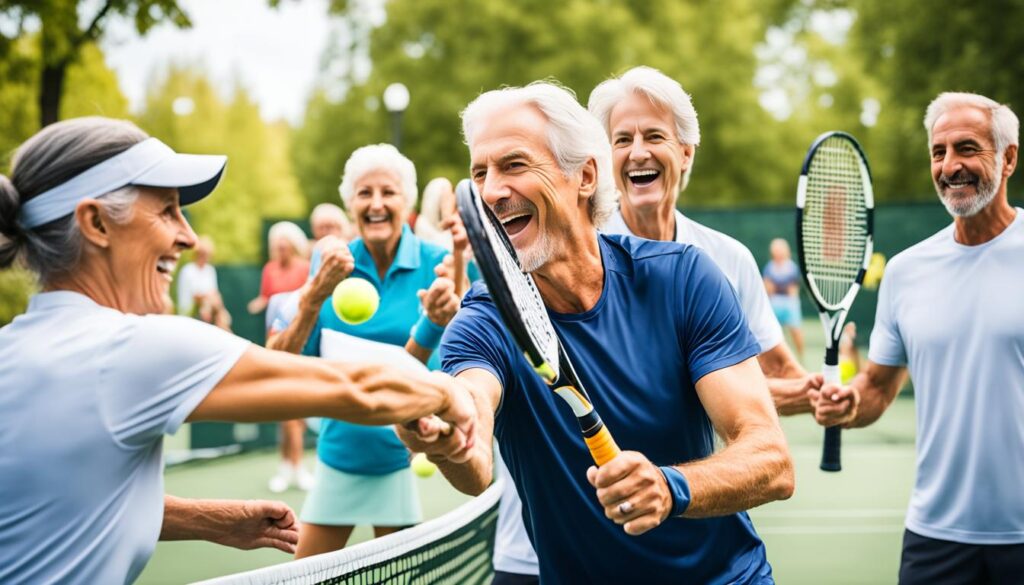 social benefits of tennis